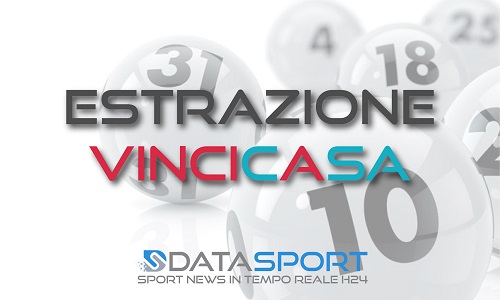 Estrazione del VinciCasa di oggi giovedì 7 gennaio 2021